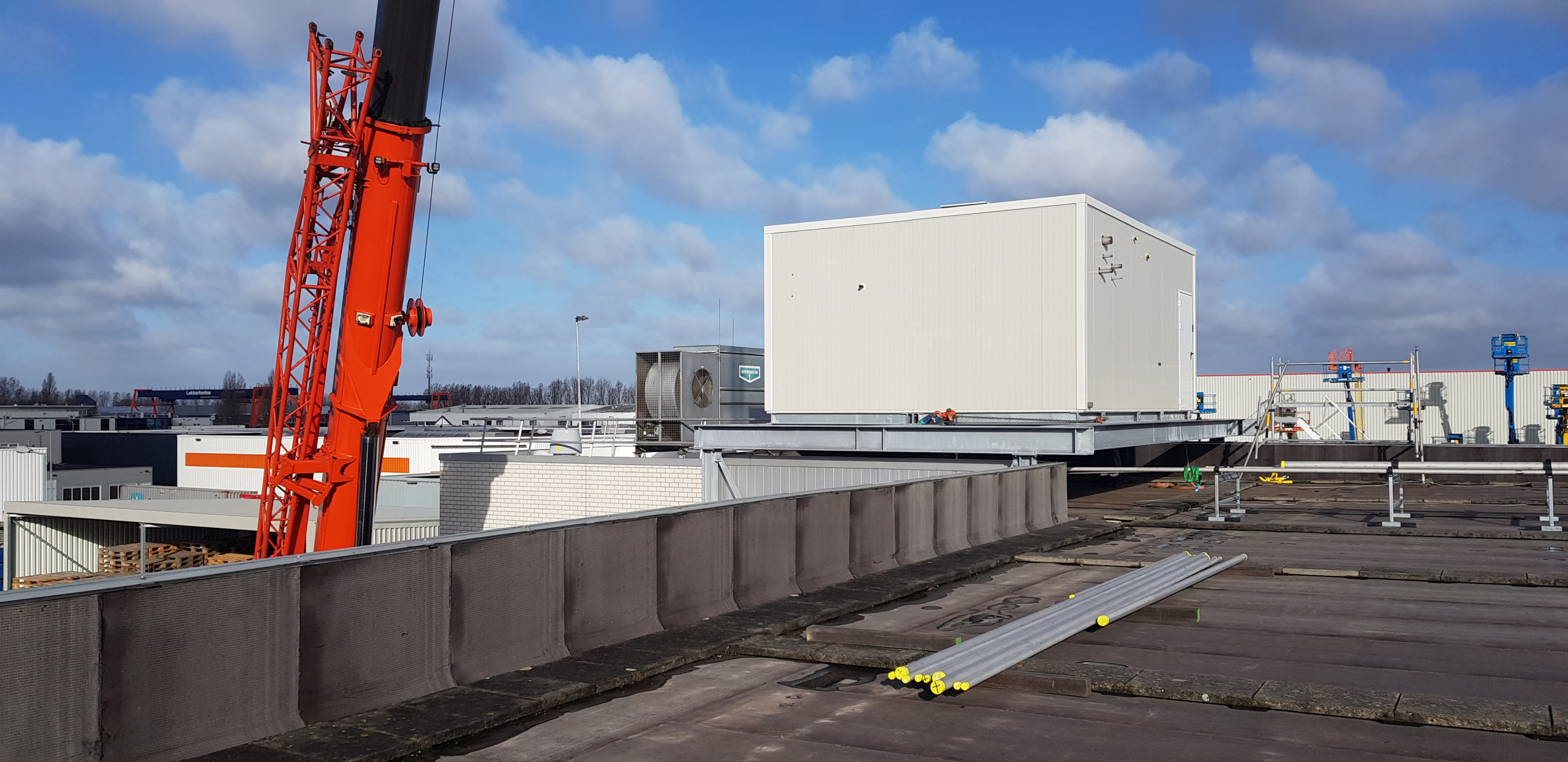 Vervanging bestaande koel- en vriesinstallatie en regeling en omschakelen naar natuurlijke koudemiddel NH3 (ammoniak)