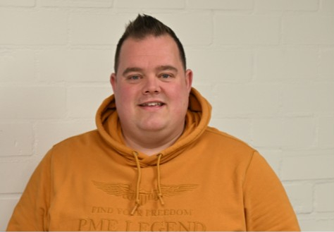 Portretfoto van lastechnicus Mike van de Pol